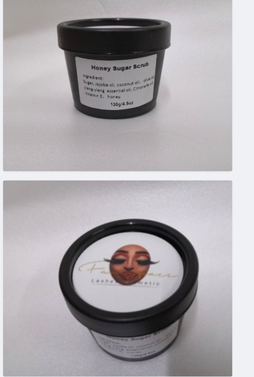 Fancy face scrub